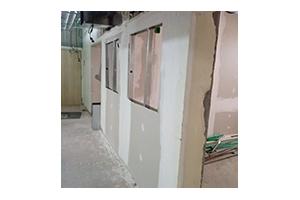 instalação parede drywall
